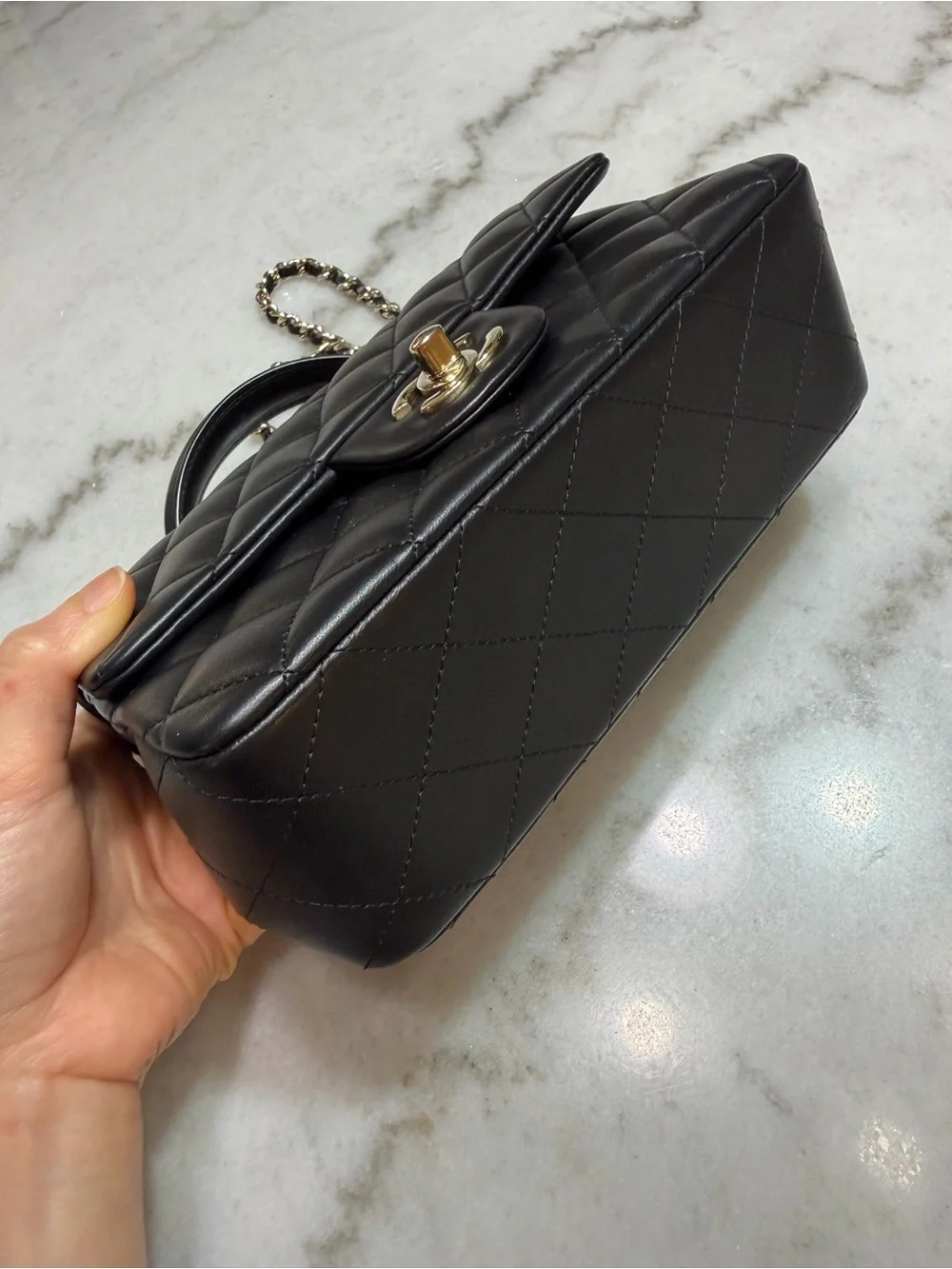 CHANEL mini lambskin